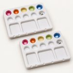 Palette de peinture à godets, lot de 2, imprimé en 3D par 3D'CLYPSE