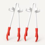 Pinces à doigts pour grignoter, lot de 2, imprimé en 3D par 3D'CLYPSE