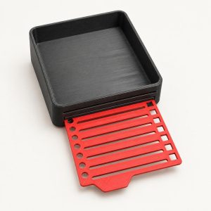 Porte-notes adhésives avec pochoirs, imprimé en 3D par 3D'CLYPSE