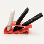 Porte-télécommande simple, petit format, imprimé en 3D par 3D'CLYPSE