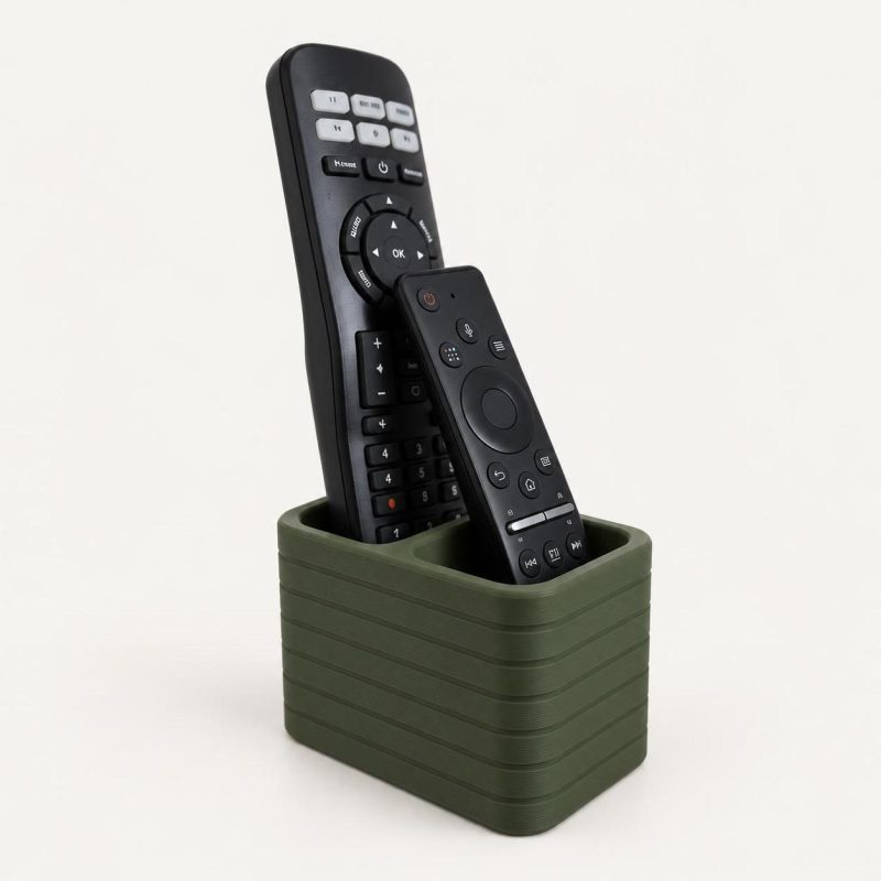 Porte-télécommandes moderne, imprimé en 3D, imprimé en 3D par 3D'CLYPSE