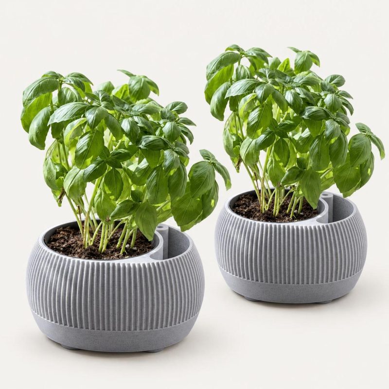 Pot à réserve d'eau avec témoin de niveau, lot de 2, imprimé en 3D par 3D'CLYPSE