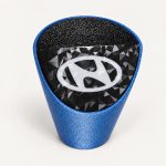 Poubelle pour porte-gobelet de voiture, imprimé en 3D par 3D'CLYPSE