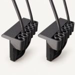 Serre-câble de bureau à visser, lot de 2, imprimé en 3D par 3D'CLYPSE
