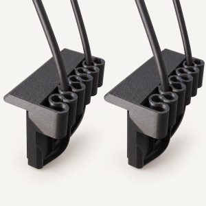 Serre-câble de bureau à visser, lot de 2, imprimé en 3D par 3D'CLYPSE
