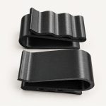 Support à lunettes pour pare-soleil, version large, imprimé en 3D par 3D'CLYPSE