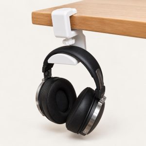 Support casque à pince pour bureau, imprimé en 3D par 3D'CLYPSE