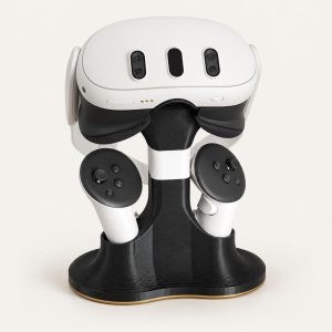 Support Meta Quest 3, 3S et Quest 2 – station de bureau imprimée en 3D, imprimé en 3D par 3D'CLYPSE