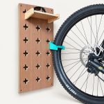 Support mural vertical pour vélo, imprimé en 3D par 3D'CLYPSE