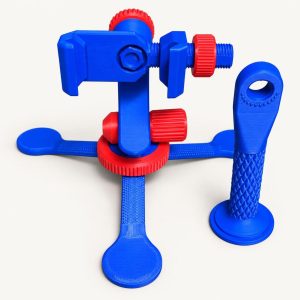 Support téléphone réglable, bureau ou trépied, imprimé en 3D par 3D'CLYPSE