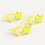 Tient-page « chat », lot de 3, imprimé en 3D par 3D'CLYPSE