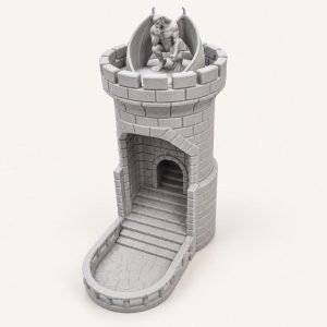 Tour à dés à rechargement automatique, imprimé en 3D par 3D'CLYPSE