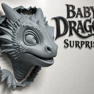 Bébé dragon surprise