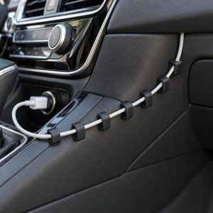 Clips range-câbles de voiture, lot de 6, imprimé en 3D en PLA