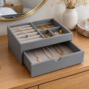 Coffret à bijoux à tiroir, imprimé en 3D en PLA