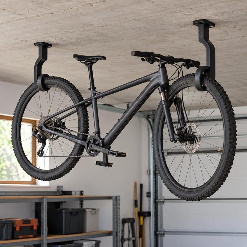Crochets de plafond pour vélo, lot de 2, imprimé en 3D en PLA