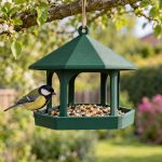 Mangeoire à oiseaux à suspendre, imprimé en 3D en PLA