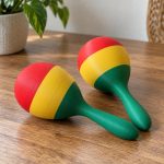 Maracas imprimées, lot de 2, imprimé en 3D en PLA