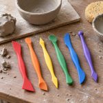 Outils de modelage pour argile, lot de 6, imprimé en 3D en PLA