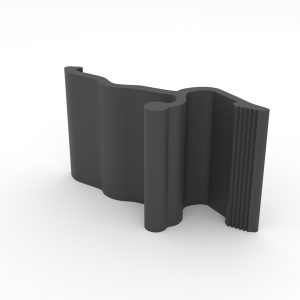 Pièce de blocage de capot de store banne imprimée en 3D, ASA carbone noir