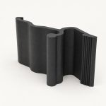 Pièce de blocage de capot de store banne – reproduction 3D (ASA carbone noir), imprimé en 3D par 3D'CLYPSE