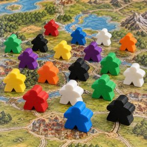 Pions meeple, lot de 20, imprimé en 3D en PLA