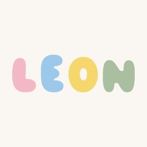 Prénom en lettres bubble