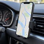 Support de smartphone pour grille d'aération, imprimé en 3D en PLA