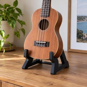 Support d'ukulélé à poser, pied pliable, imprimé en 3D en PLA