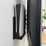 Support mural pour console de jeux compacte, imprimé en 3D en PLA