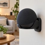 Support mural pour enceinte connectée, imprimé en 3D en PLA