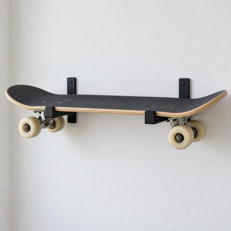 Support mural pour skateboard, imprimé en 3D en PLA