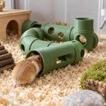 Tunnel de jeu modulable pour rongeurs, imprimé en 3D en PLA